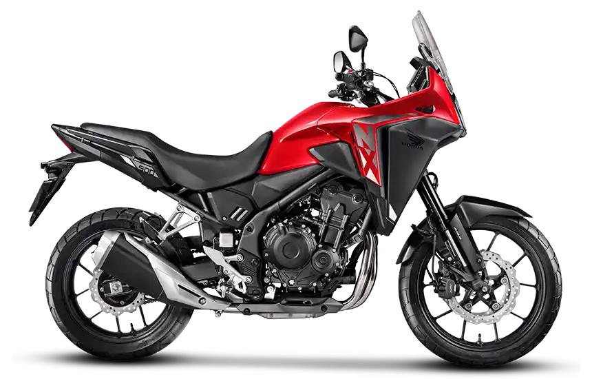 Honda NX 500 na cor Vermelha – lançamento com estilo na Honda Freeway